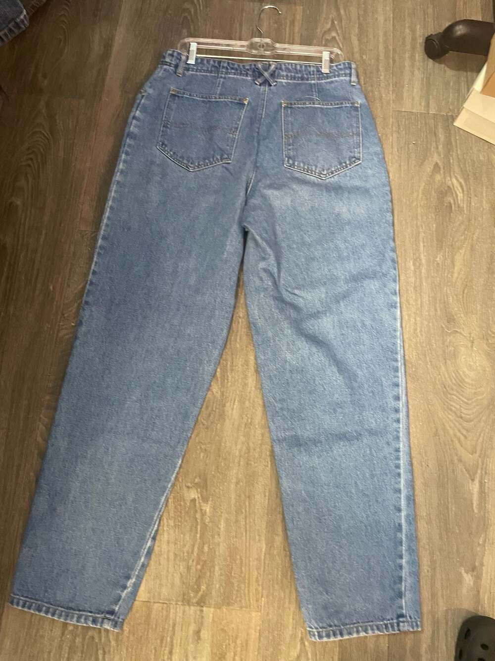 Sigrid Olsen SO Blue Vintage High Rise Tapered Jeans Size 14
